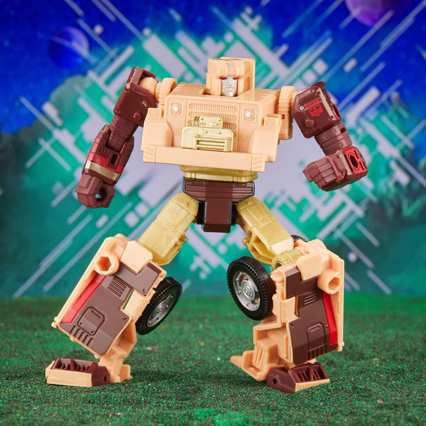 Detritus de la evolución del legado de Transformers Generations