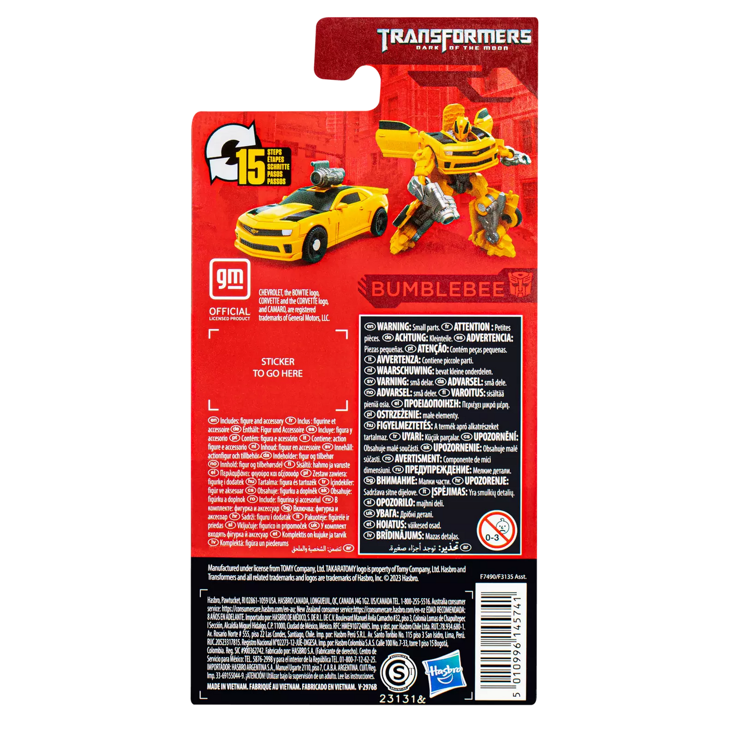 Transformers Generations Studio Series Origin Bumblebee