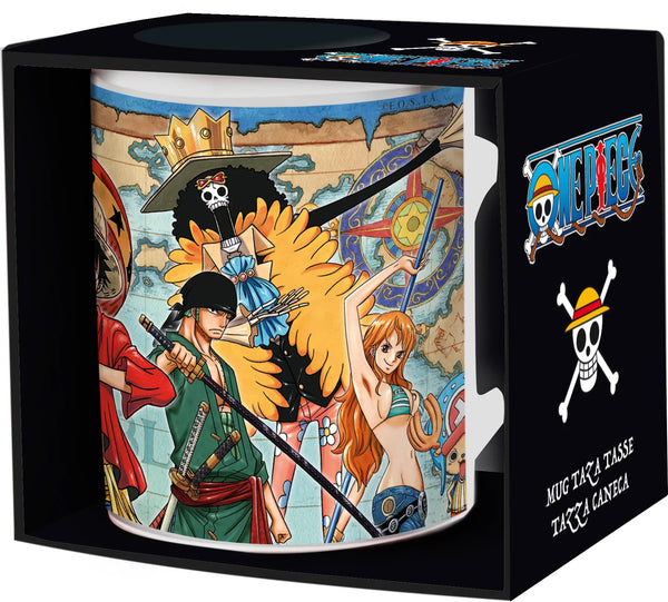 Caneca ONE PIECE - Mapa - PRÉ-VENDA*