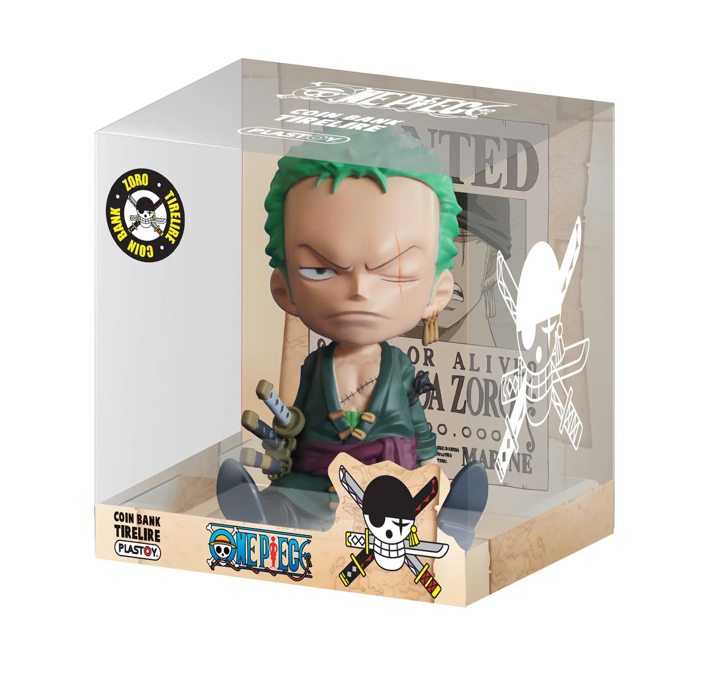 Alcancía de One Piece - Zoro