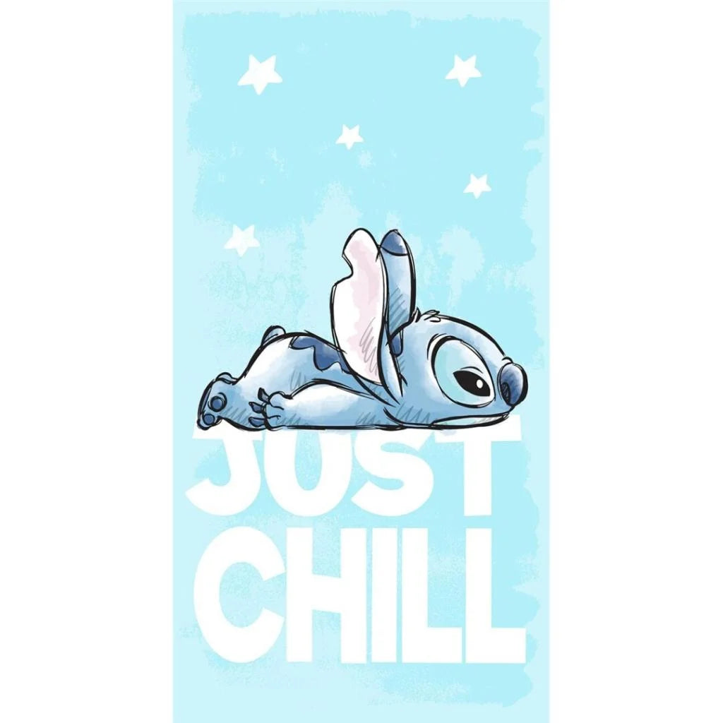 Toalla de playa Lilo & Stitch - Stitch Just Chill