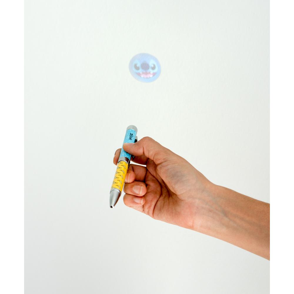 Carnet Fourrure + Stylo Projecteur Lilo & Stitch - Stitch
