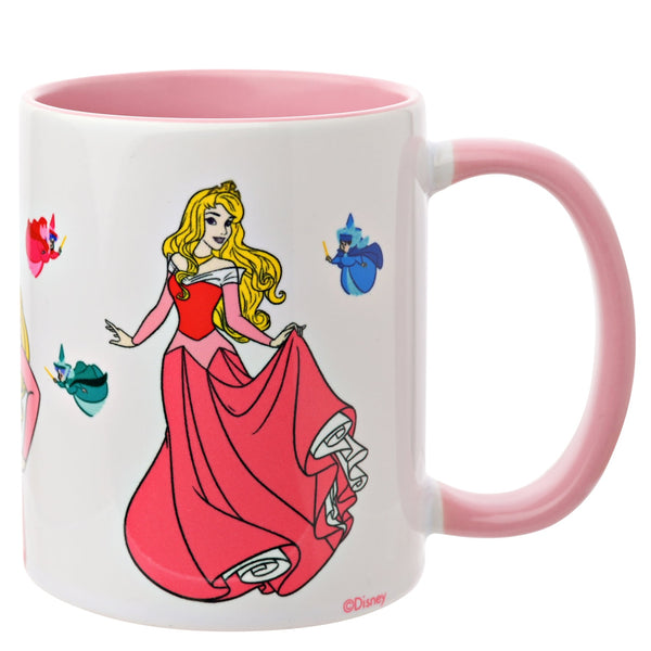 Tazza con interni colorati Disney Aurora