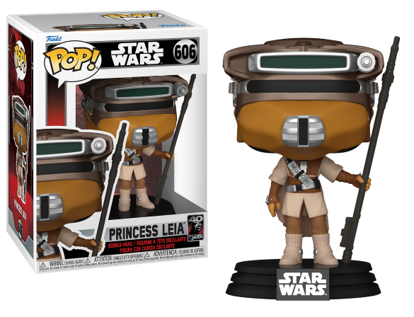 star wars 6 40eme anniversaire pop n 606 leia boushh