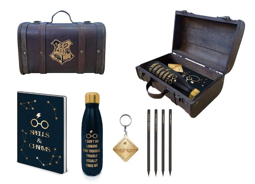 Harry Potter Gift Set - Trouble Finds Me Suitcase