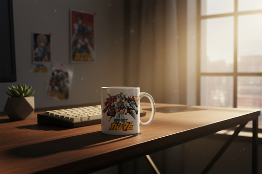Taza de Gundam - Mech Mash Up