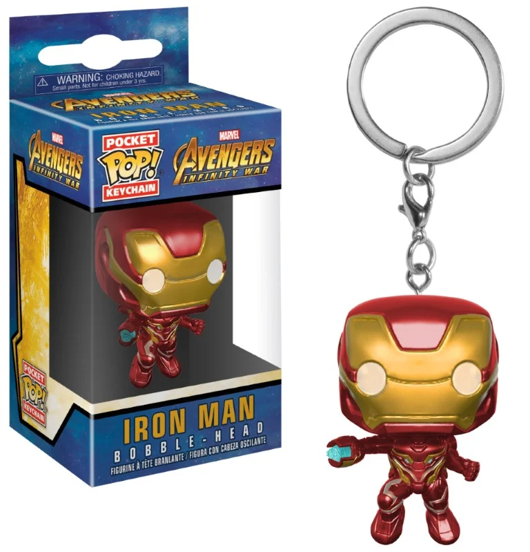 pop keychain iron man