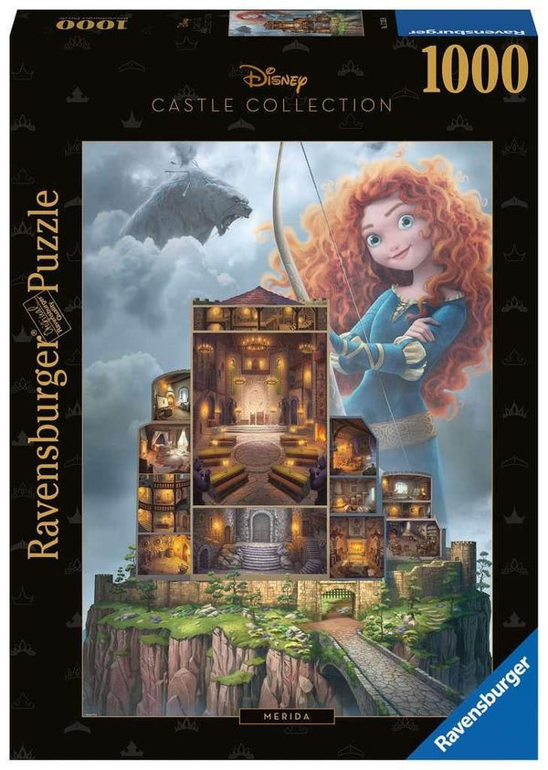 Puzzle da Coleção Castelo da Disney - Mérida