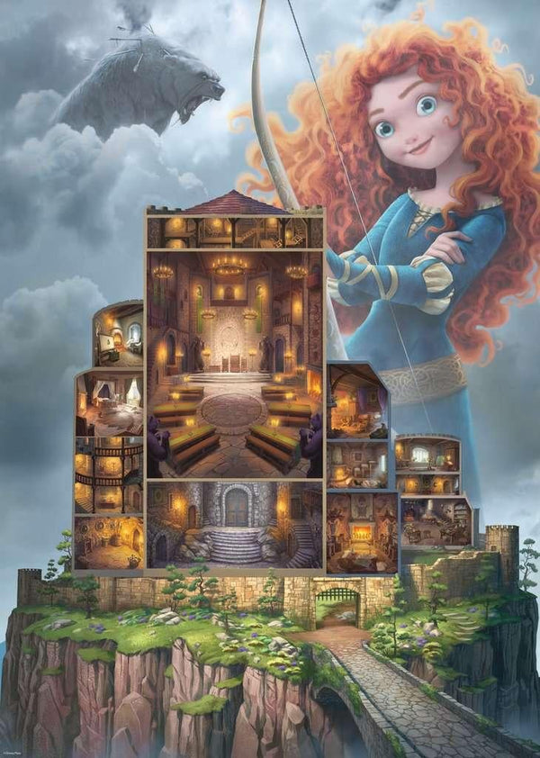 Puzzle da Coleção Castelo da Disney - Mérida