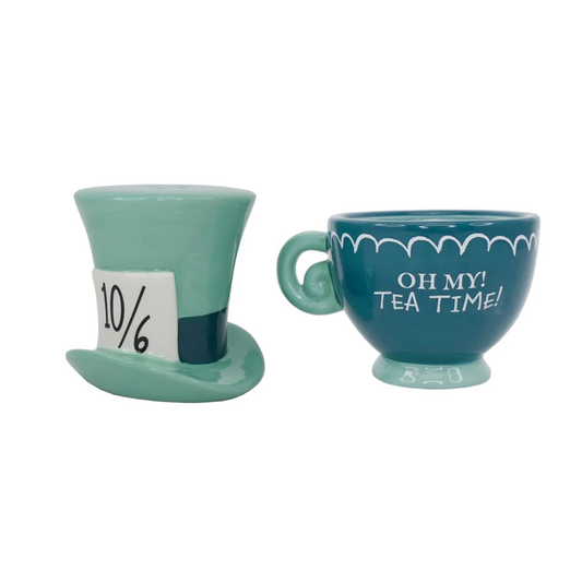 Alice in Wonderland Salt & Pepper - Mad Hatter