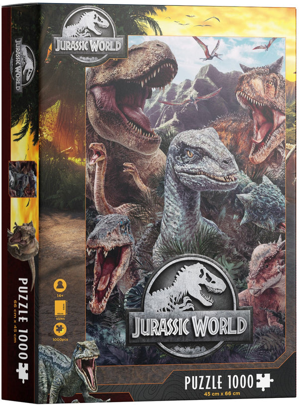 Jurassic World Puzzel - Poster Compo