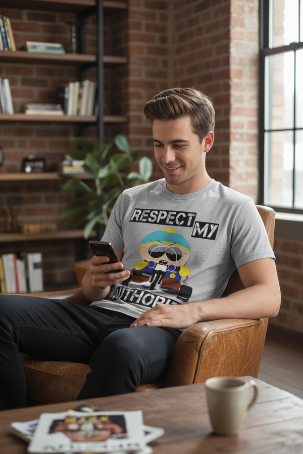 Camiseta de South Park - Respeta mi autoridad