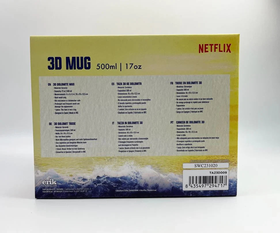 Taza 3D One Piece - Chicle de Frutas