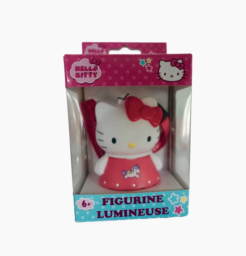 Lámpara LED Hello Kitty de 8 cm - Unicornio