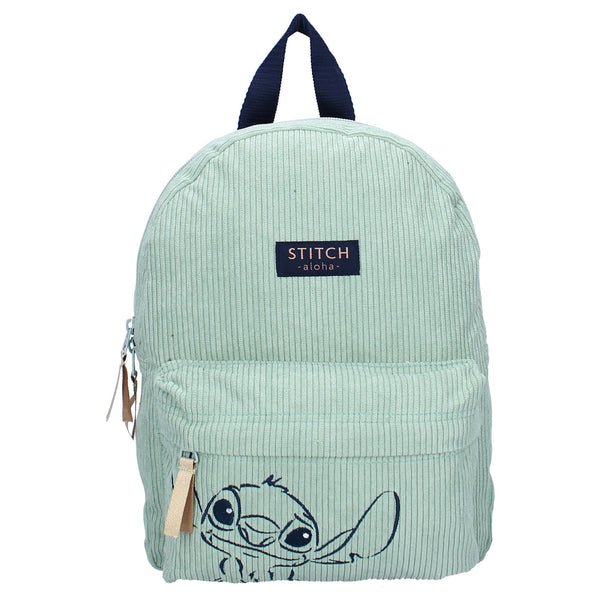 Mochila de terciopelo - STITCH - Have A Nice Day