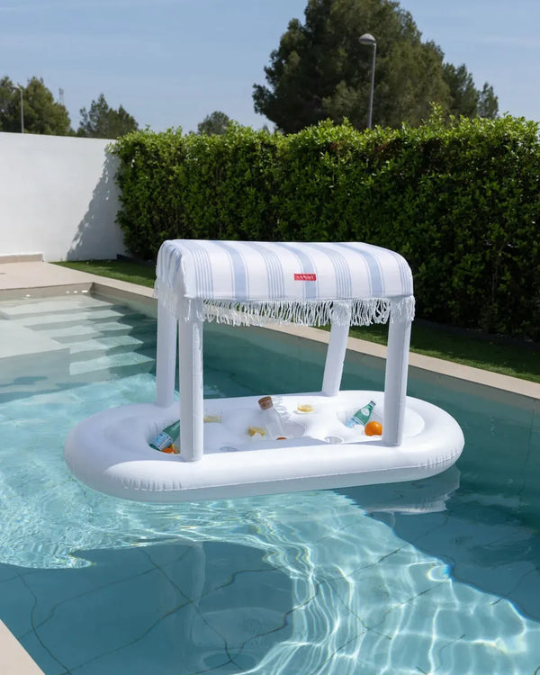 Bar flotante para piscina con toldo – SALDUBA
