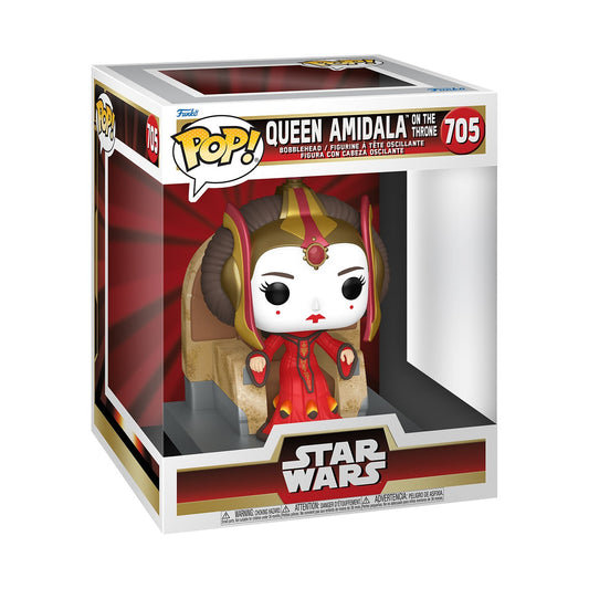 ¡Estallido! La reina Amidala de lujo en el trono