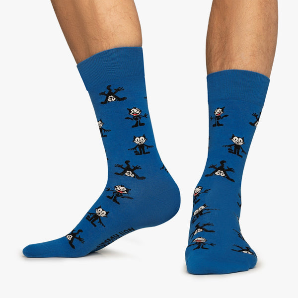 Chaussettes Felix le Chat - Bleu
