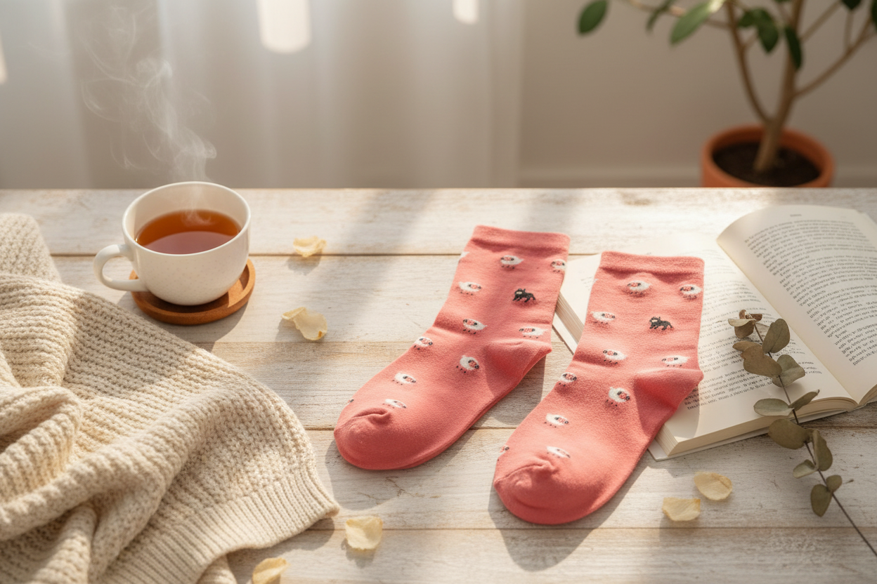 Calcetines de oveja y lobo