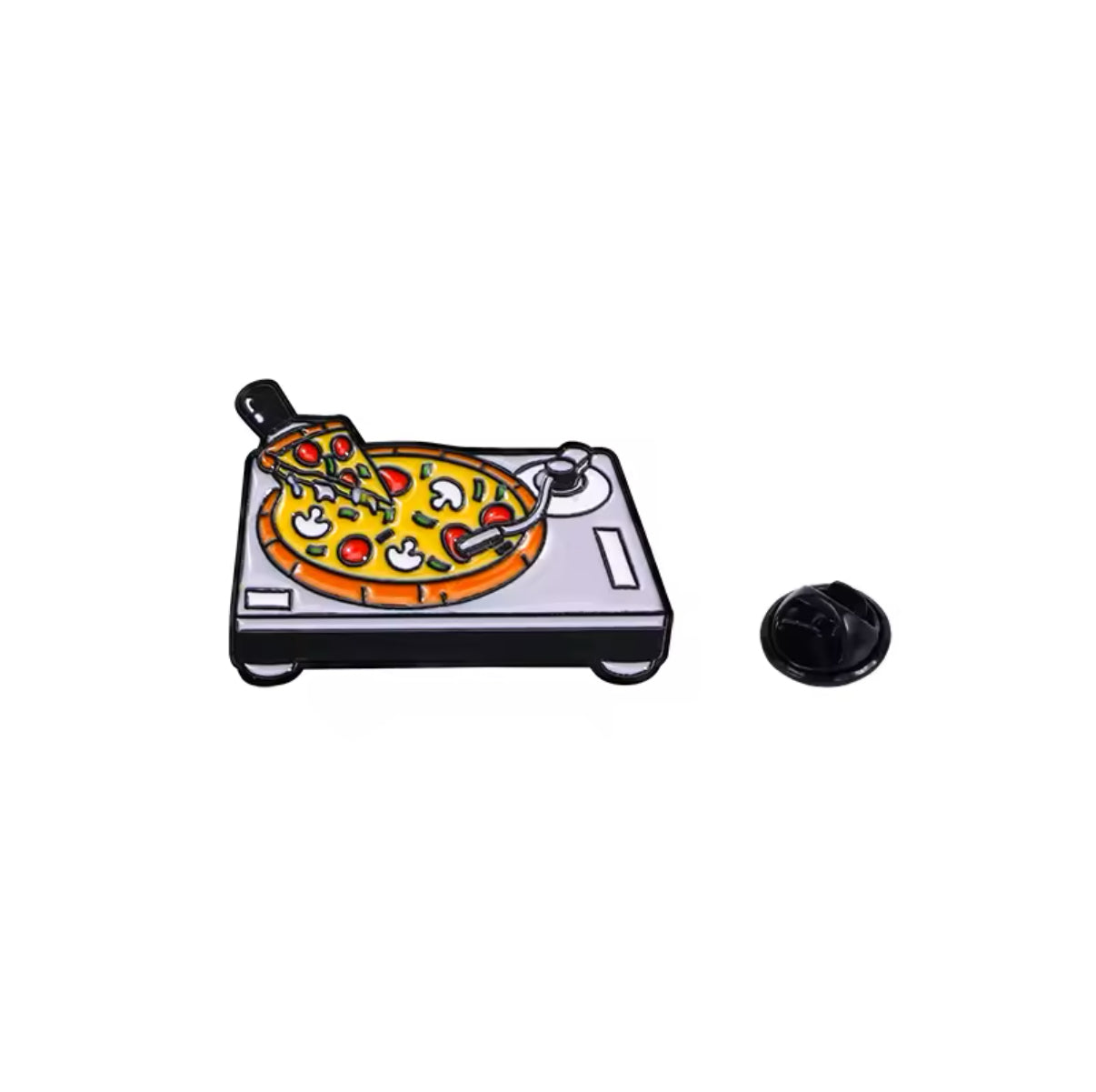 pins tourne disque pizza