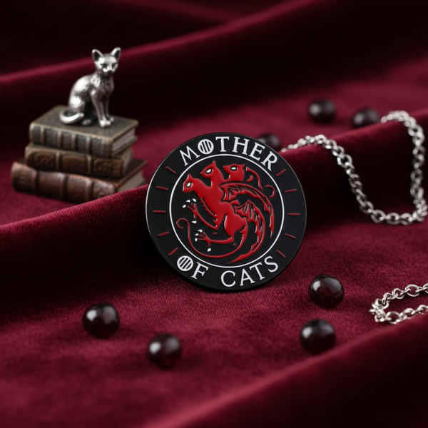 Pin de gato "Madre de los gatos"