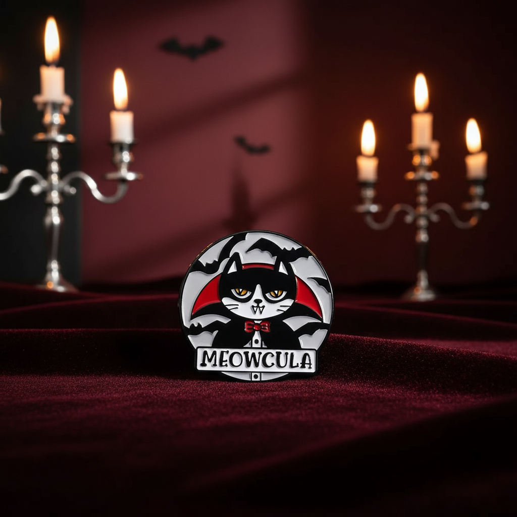 Pin's Chat "Meowcula"