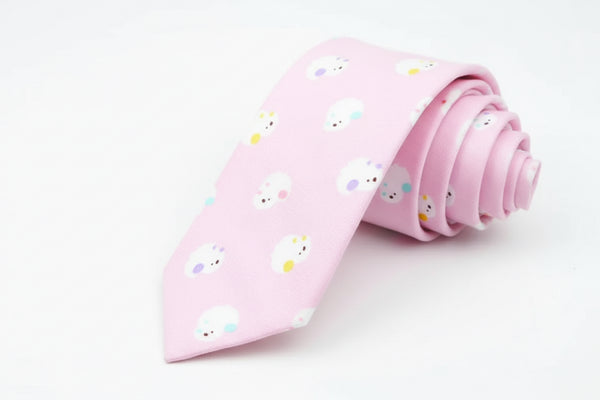 Corbata de pato blanca