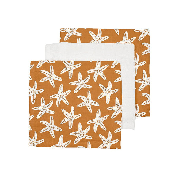 Hydrophilic Washcloths - Orange - Seastar - 20 x 15 cm