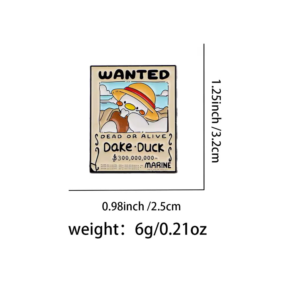Pin’s Canard Blanc « Wanted »