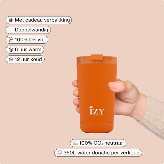 IZYマグ - オレンジ - 350ml