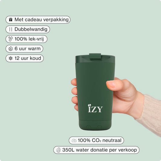 IZYマグ - グリーン - 350ml