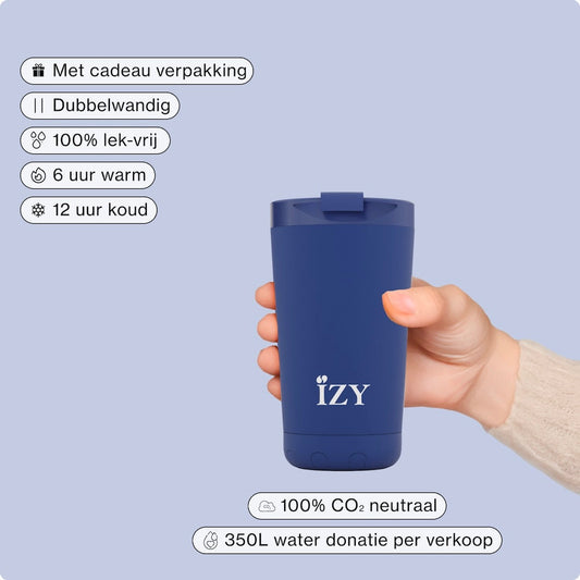 IZY マグカップ - ブルー - 350ml