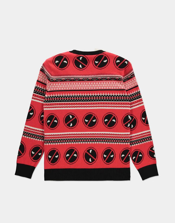 Deadpool kersttrui "Here Comes Deadpool"