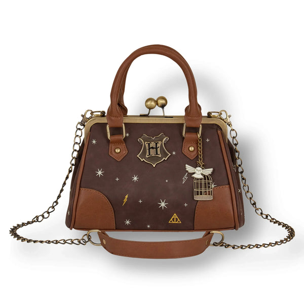 Borsa a mano con chiusura a bacio di Harry Potter