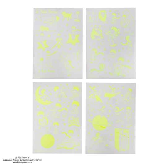 Glow-in-the-Dark The Little Prince Stickers