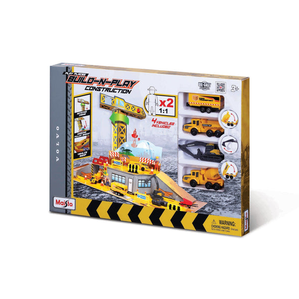 Coffret de jeu de luxe Volvo Building-N-Play