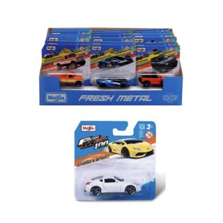 フレッシュメタル ミニカー 18個入り CDU アソート