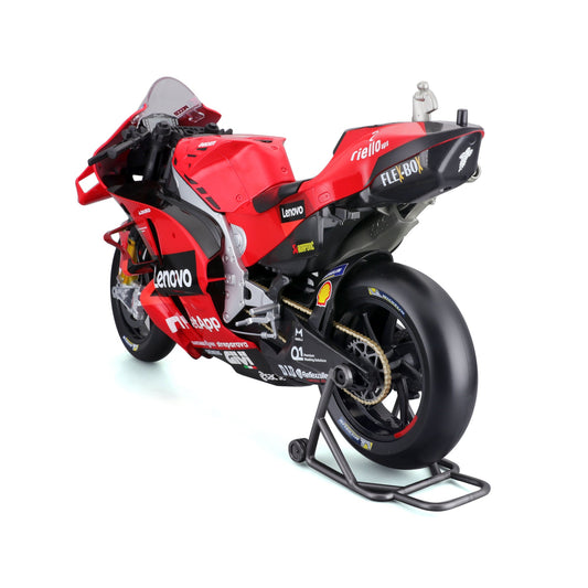 MOTO 1:6 2022 DUCATI LENOVO (#63 バニャイア)