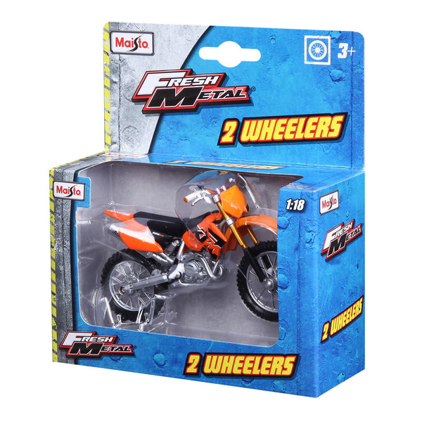 MOTO KTM 525SX 1:18 - DISTRIBUTEUR 18 PIÈCES