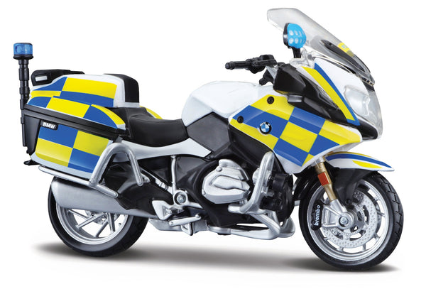 1:18 MOTO AUTORITÉ POLICE MOTOS - DISTRIBUTEUR 18 PIÈCES