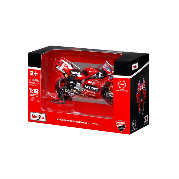 1:18 MOTO 2024 DUCATI LENOVO GP RACING (#23 BASTIANINI)