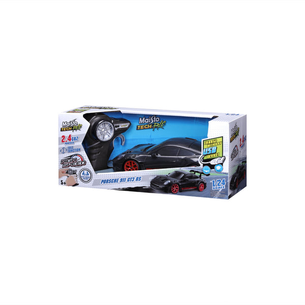Porsche 911 GT3 RS radiocommandée haut de gamme à l'échelle 1:24, 2,4 GHz