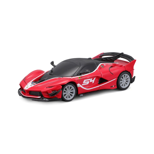 MINI-VOITURE TÉLÉCOMMANDÉE EN MÉTAL MOULÉE SOUS PRESSION BLUETOOTH FERRARI FXX-K EVO AVEC BOÎTE DE FENÊTRE 1:41