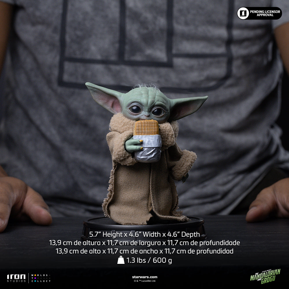 Pre-Order - Grogu Food Cart Snack Statue - Mandalorian and Grogu Movie - Grogu Collection - Iron Studios