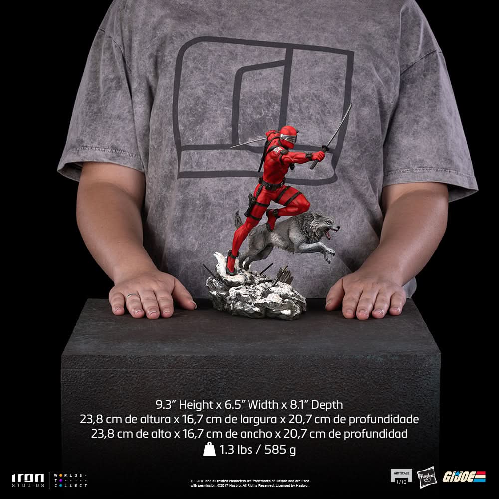 Statue Snake Eyes (Deadgame Edition) - G.I Joe - Art Scale 1/10 - G I Joe