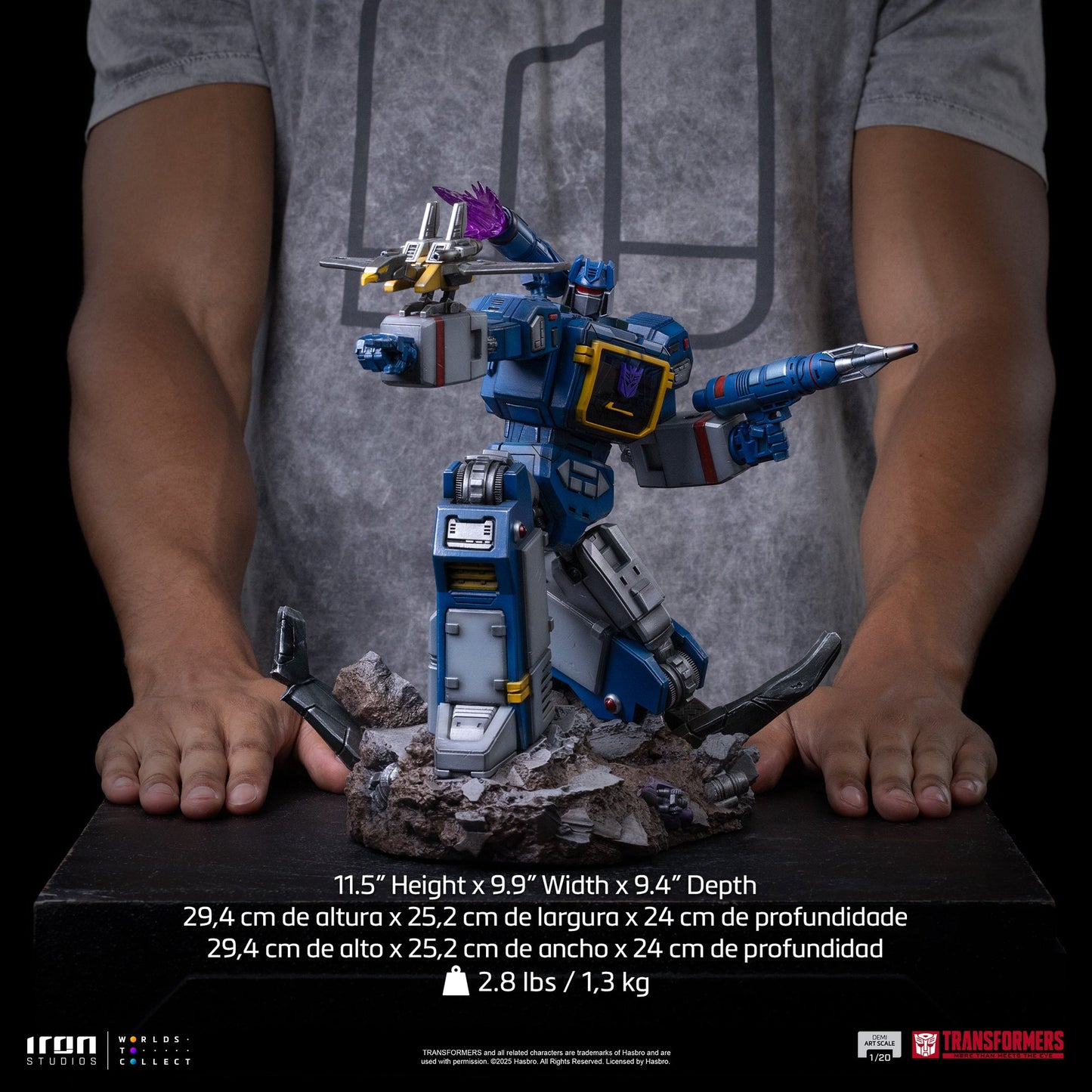 Statue Soundwave - Transformers - Demi Art Scale 1/20