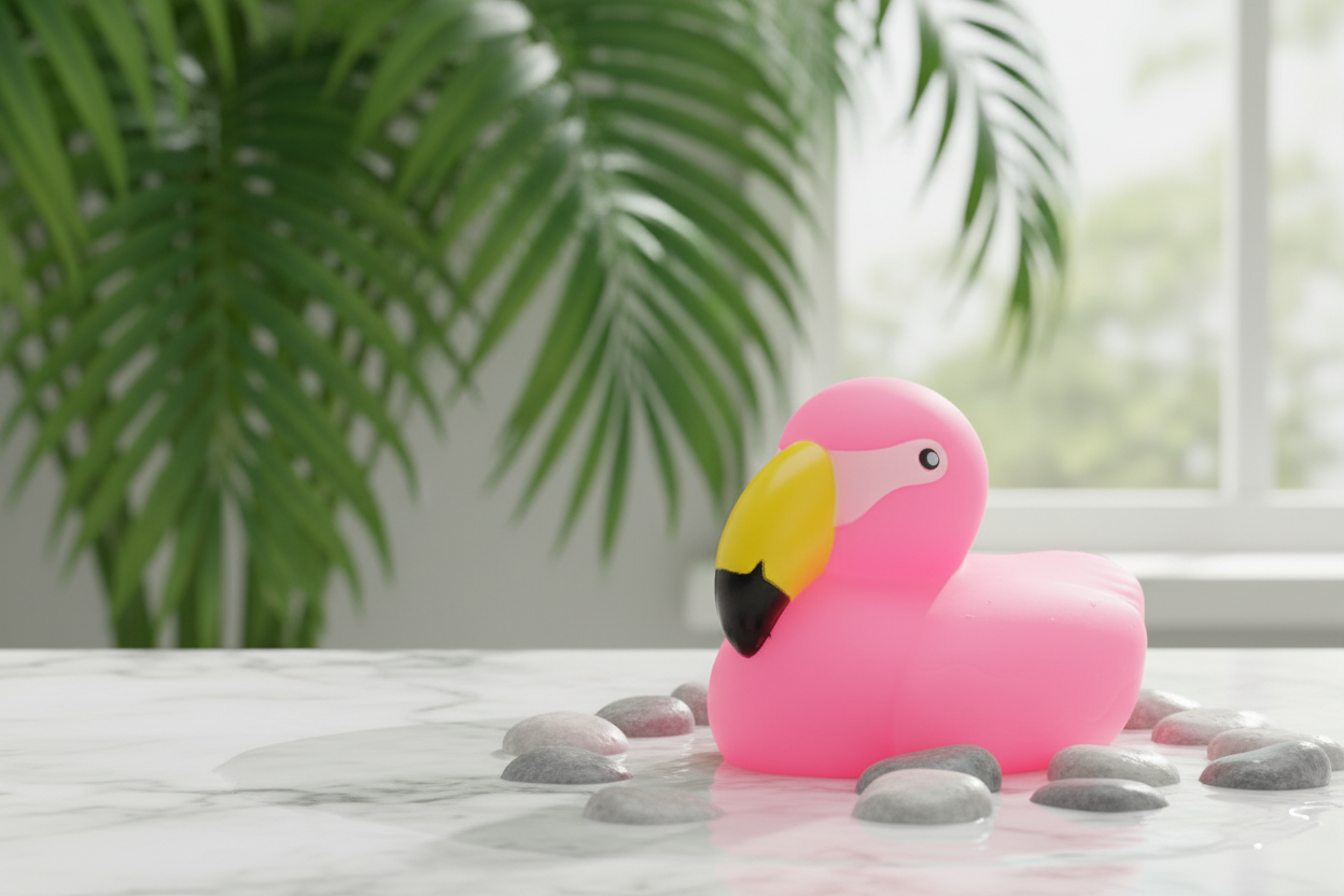 Flamant Rose de Bain