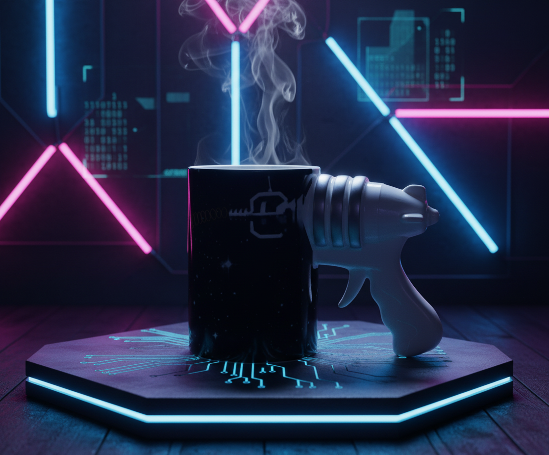 Mug Laser Pistol