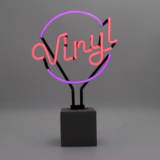 Purple Vinyl Neon Lamp