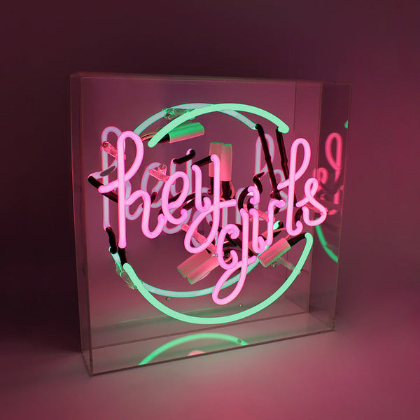 Néon HEY GIRLS Locomocean | Boutique d'objets cadeaux designs